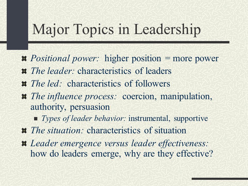 7 Common Leadership Styles